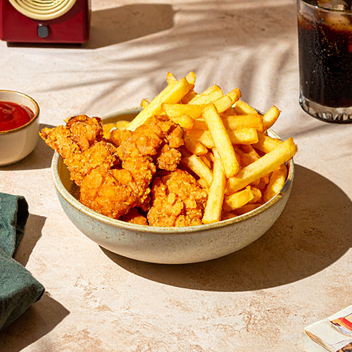 10 Pcs Chicken Nugget and Fries